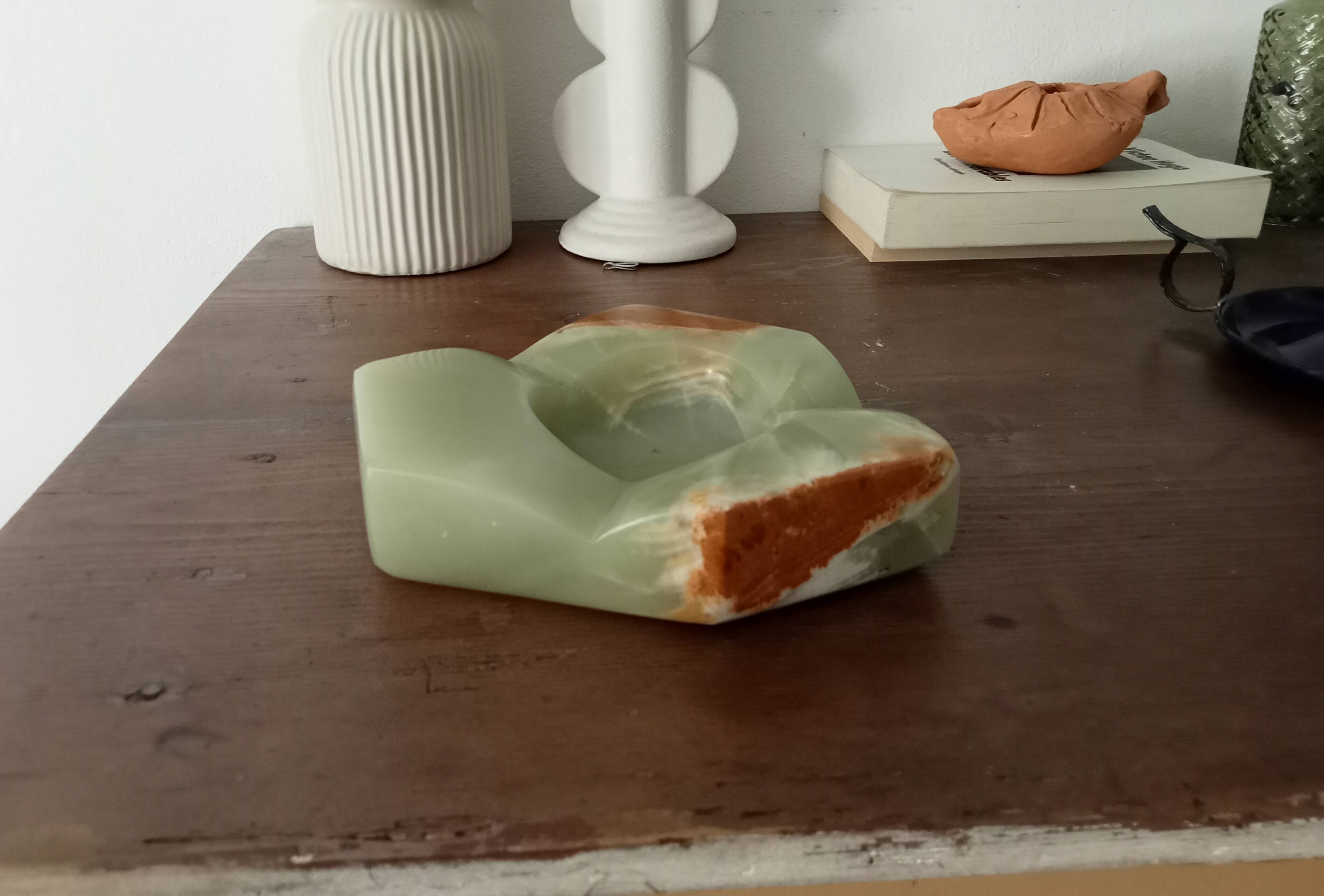 Italian Onyx Ashtray from the 50s