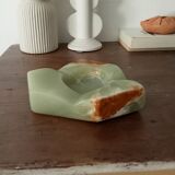 Cendrier italien en Onyx années 50