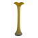 Vase années 70 en verre soufflé