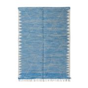 Blue Zanafi Moroccan rug 200x300 cm