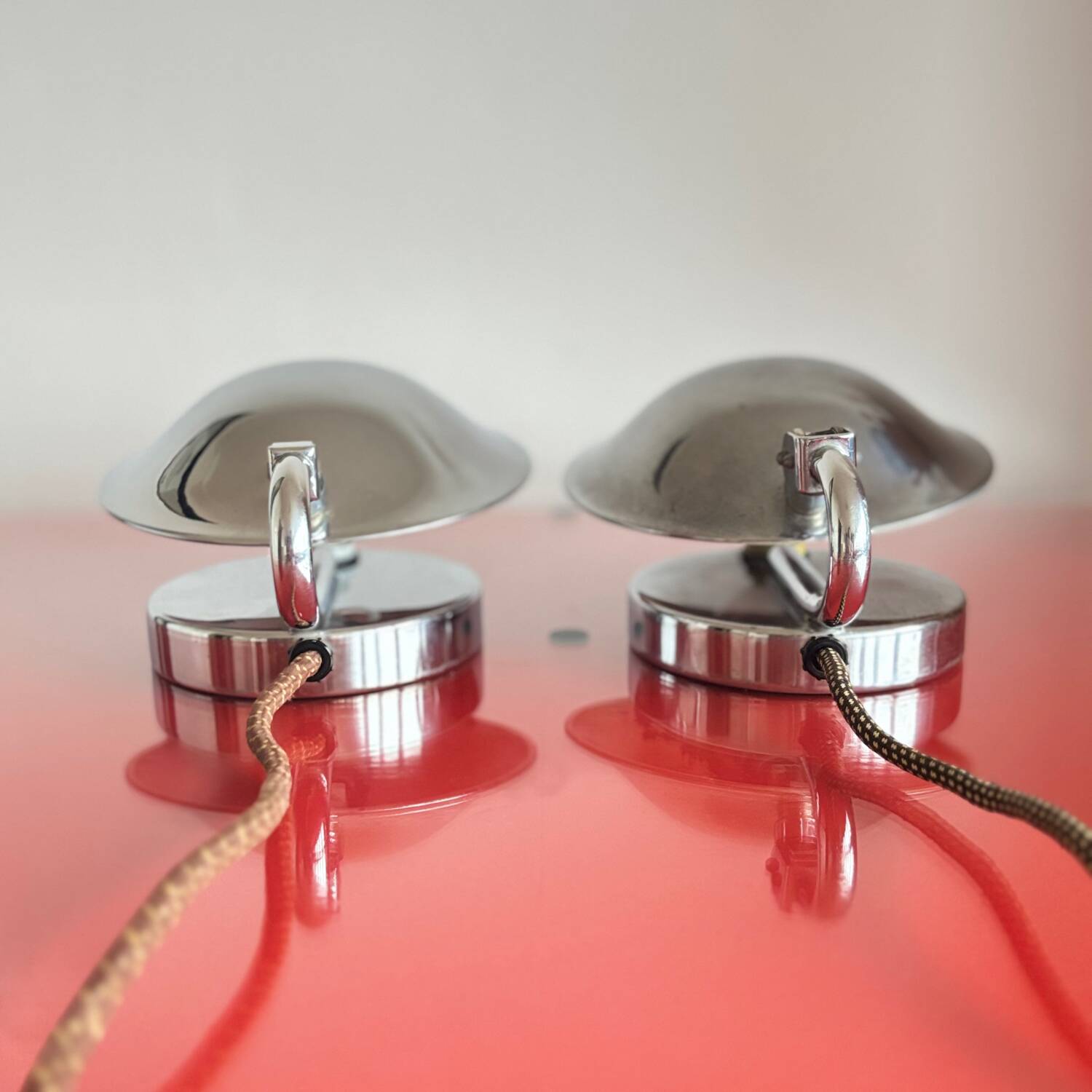 Functionalist table lamps, Napako, Czechoslovakia