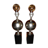 Spherical space age design lamp