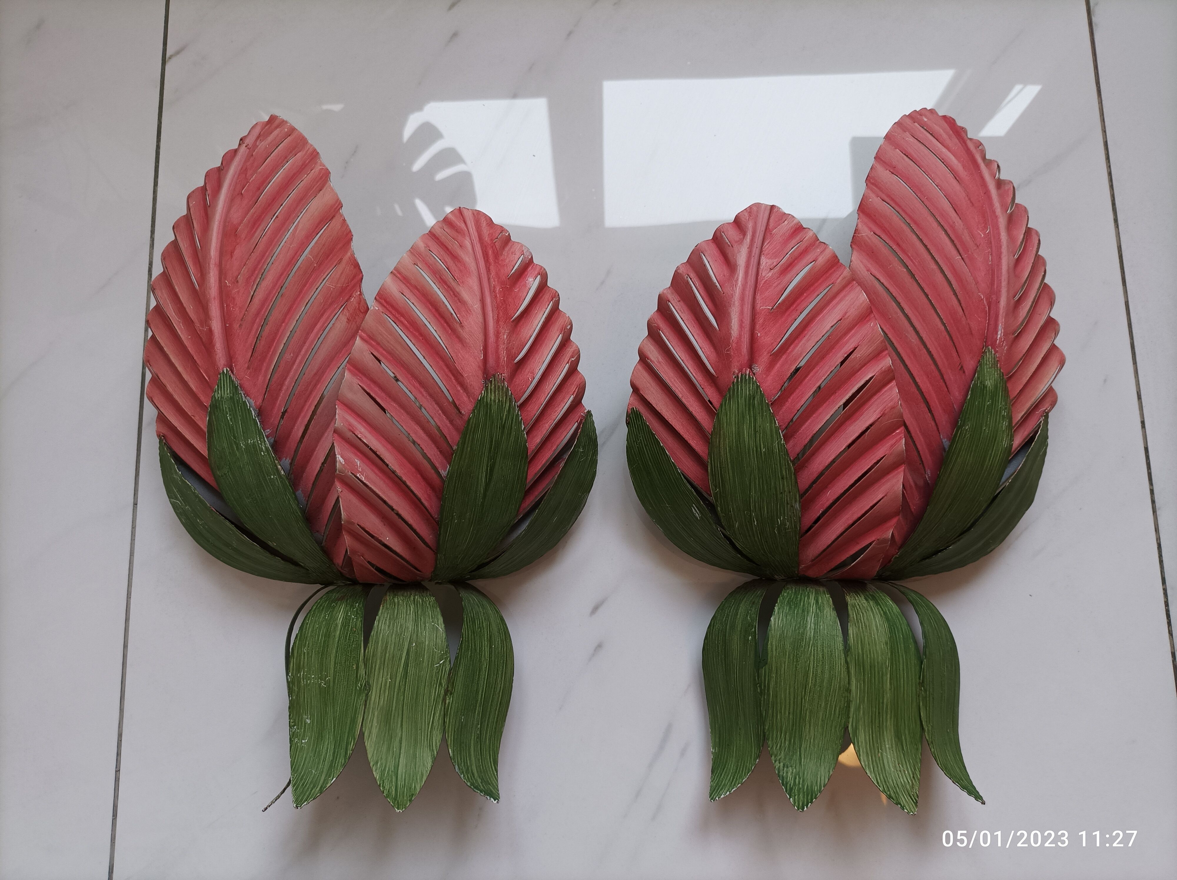 Duo wall lamps sheets