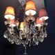 Antique chandelier with tassels