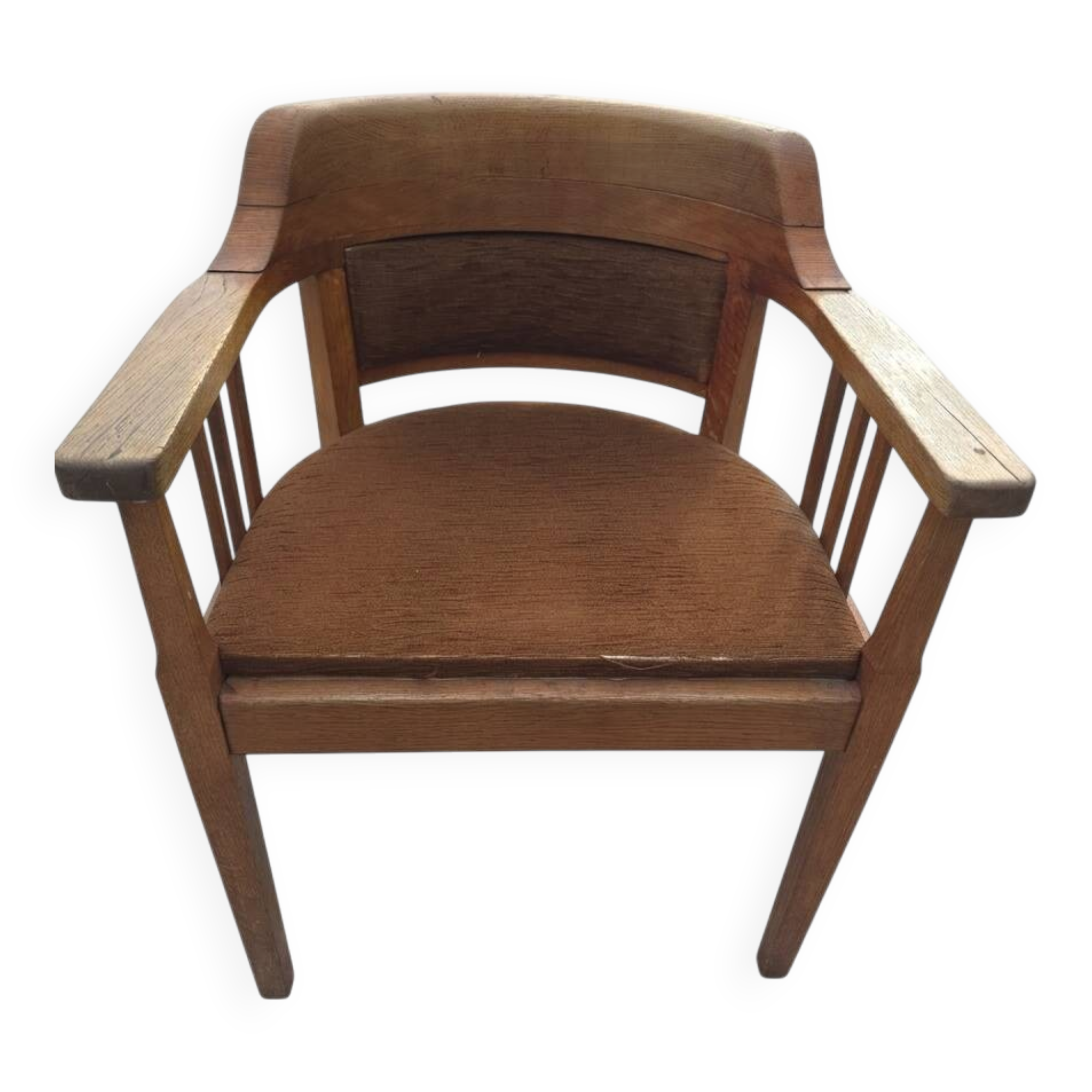 Vintage oak office chair