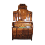 Empire bureau of hand polished mahogany, 1820s
