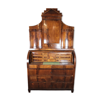 Bureau Empire d’acajou poli à la main, années 1820