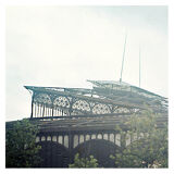 Photography destruction of the halls Paris 1972