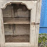 Ancien buffet vitré en teck