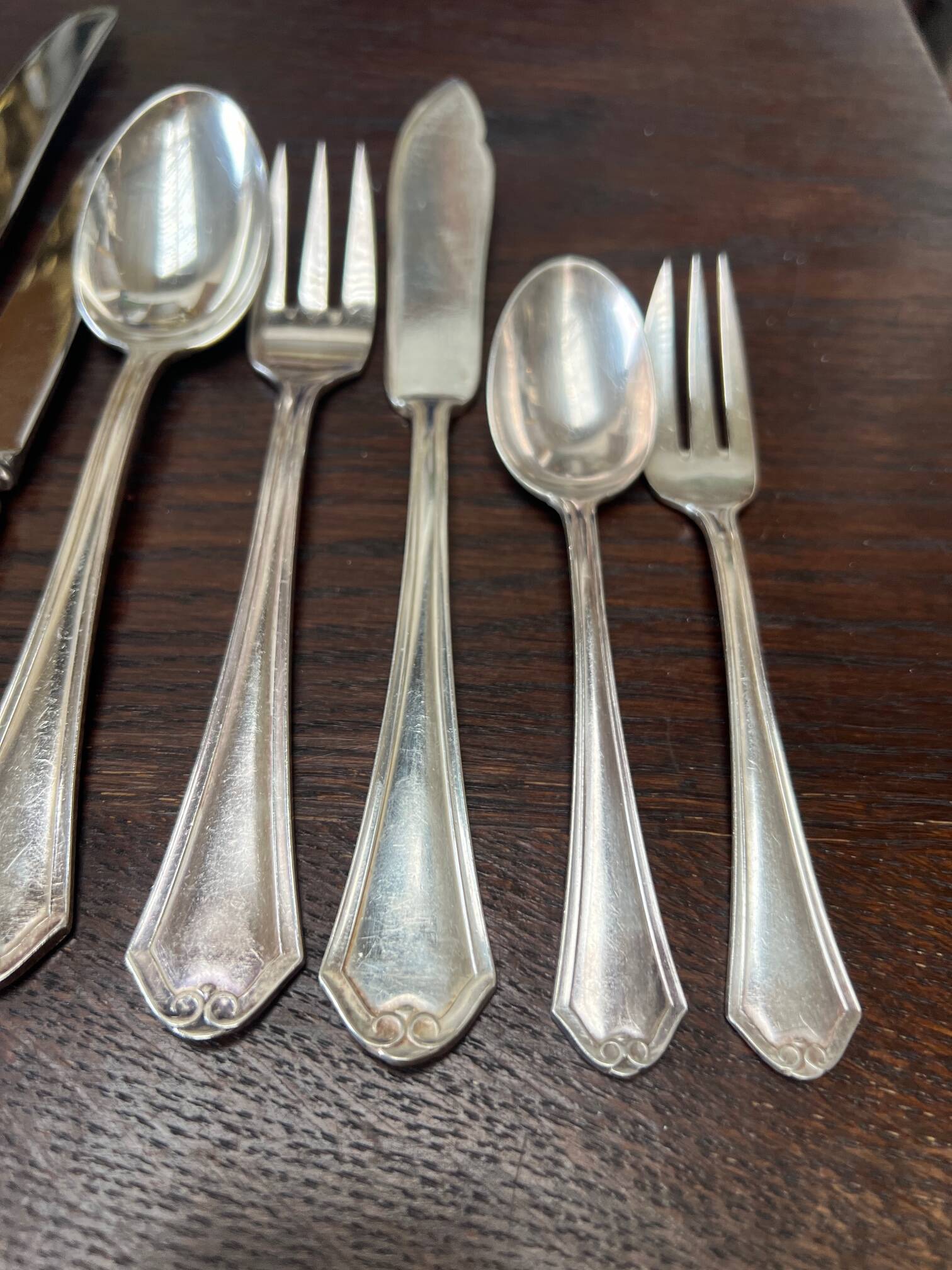 Wiskerman cutlery for 12 people - 127 pieces.