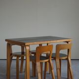 Model 65 dining chairs by Alvar Aalto for Artek, 1950