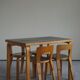 Model 65 dining chairs by Alvar Aalto for Artek, 1950