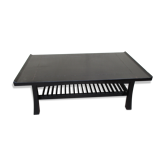 Coffee table asian japanese chinese black laquee
