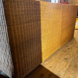 Wicker bench