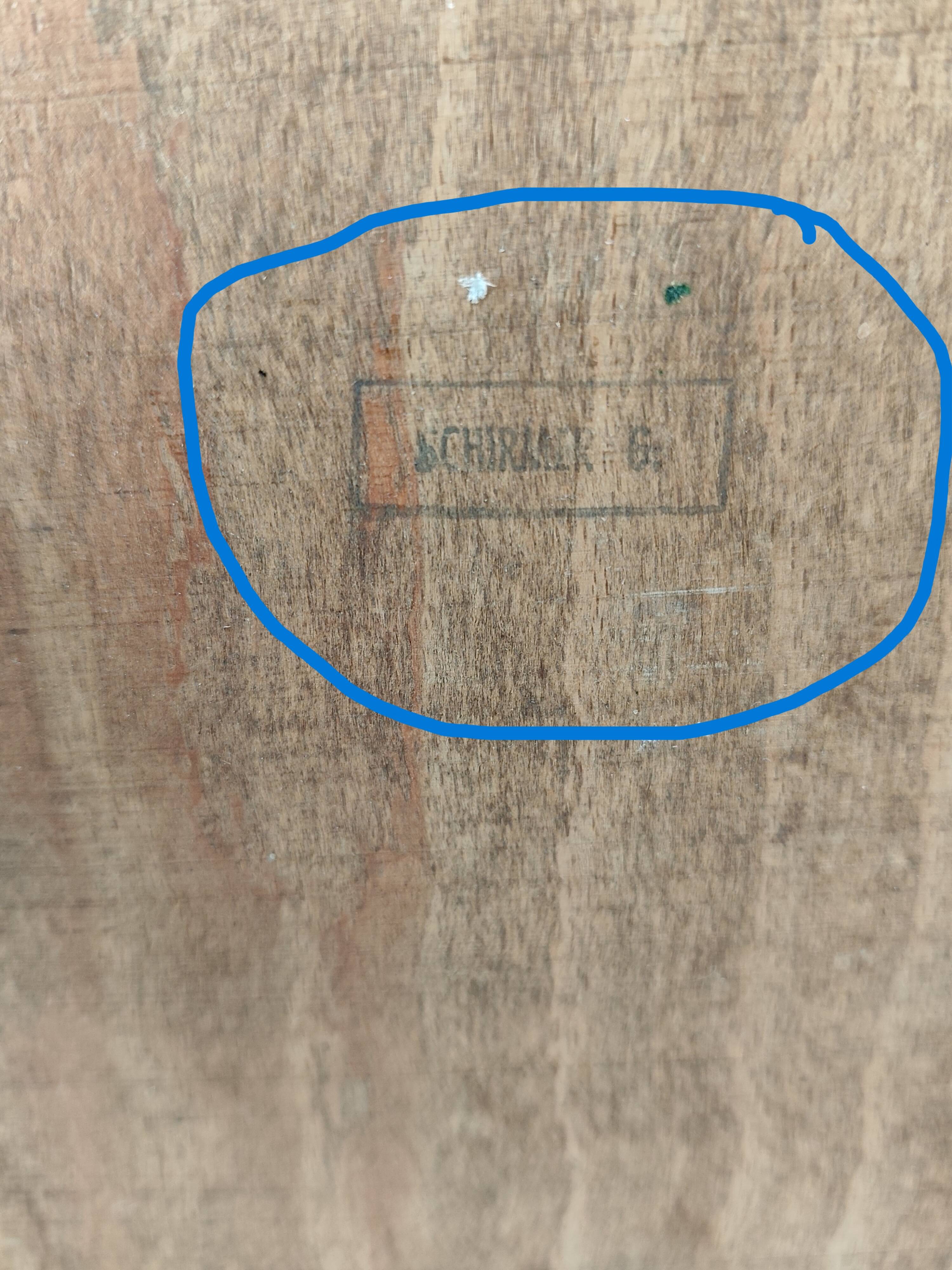 Vintage industrial design chair – Schreiber & Co. – 1970s