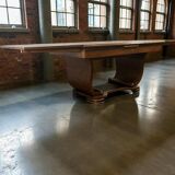 Art Deco extendable dining table