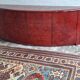 Italian convex sideboard in lacquered parchment by Aldo Tura