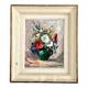 Country bouquet, old oil on panel