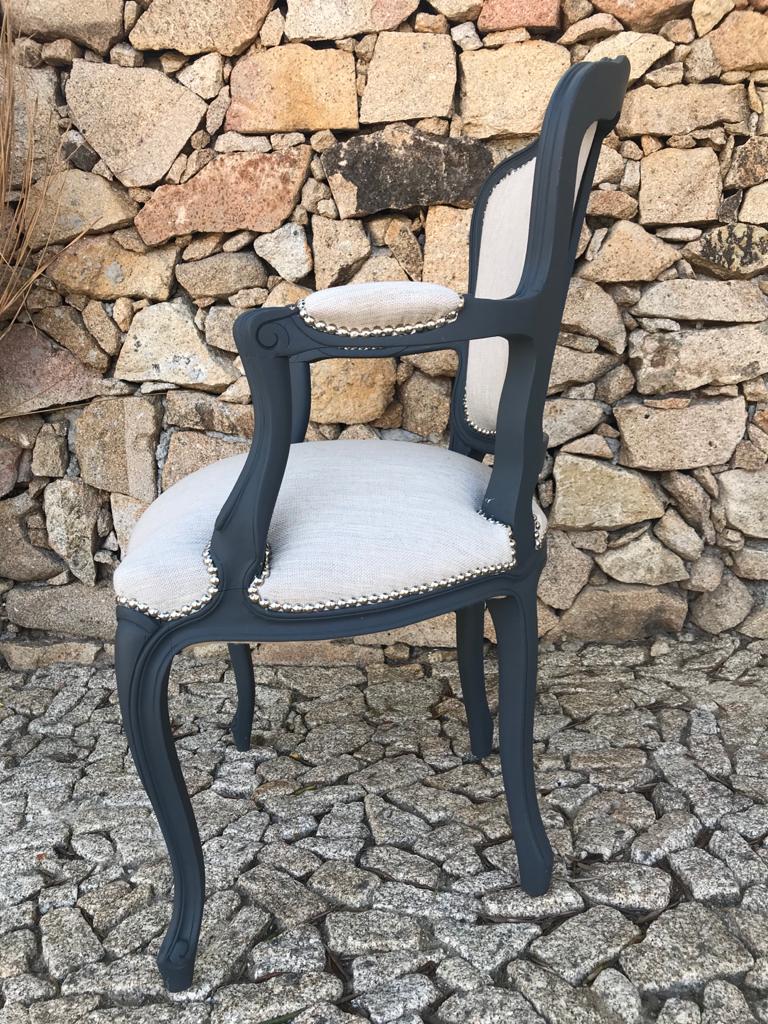 Armchair shepherdess Louis Philippe 1st