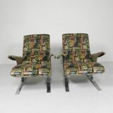 Set of 2 armchairs, model Copenhague, Francois Letourneur, 1960s