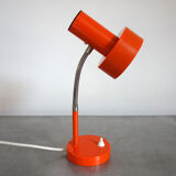 Orange metal lamp 70s