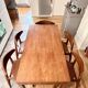 Dining table + 6 chairs inspired by Hans J. Wegner CH30 – rosewood wood