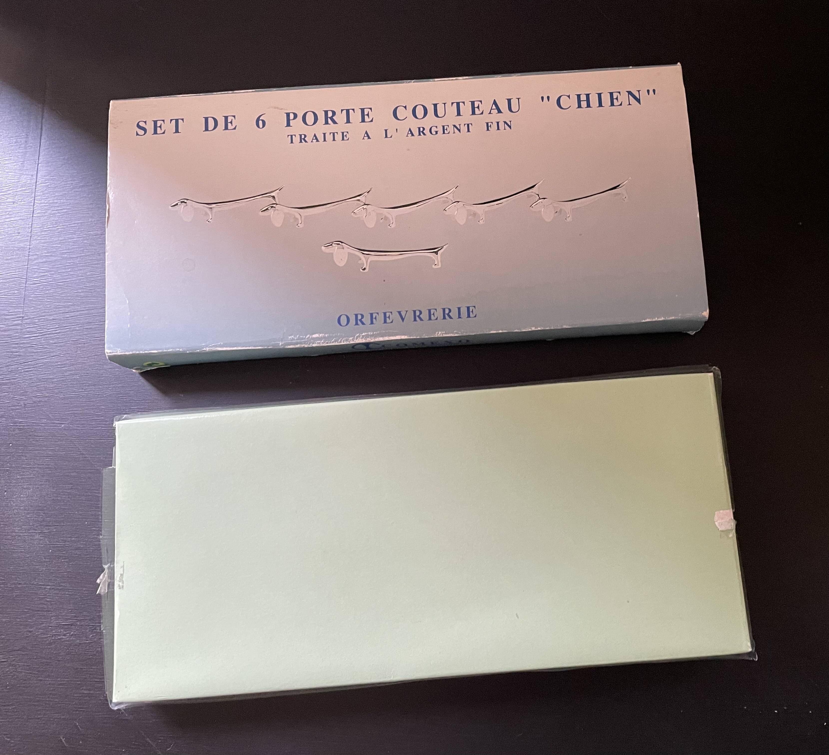 Dachshund knife holder