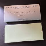 Dachshund knife holder