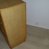 Rattan dresser 1950