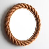 Vintage round mirror 34cm