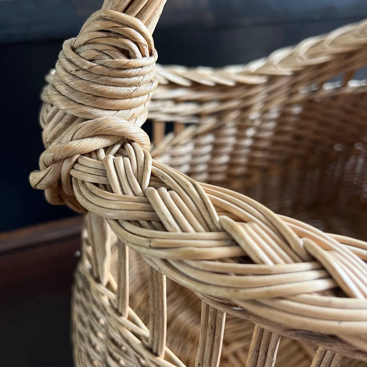 Large vintage basket