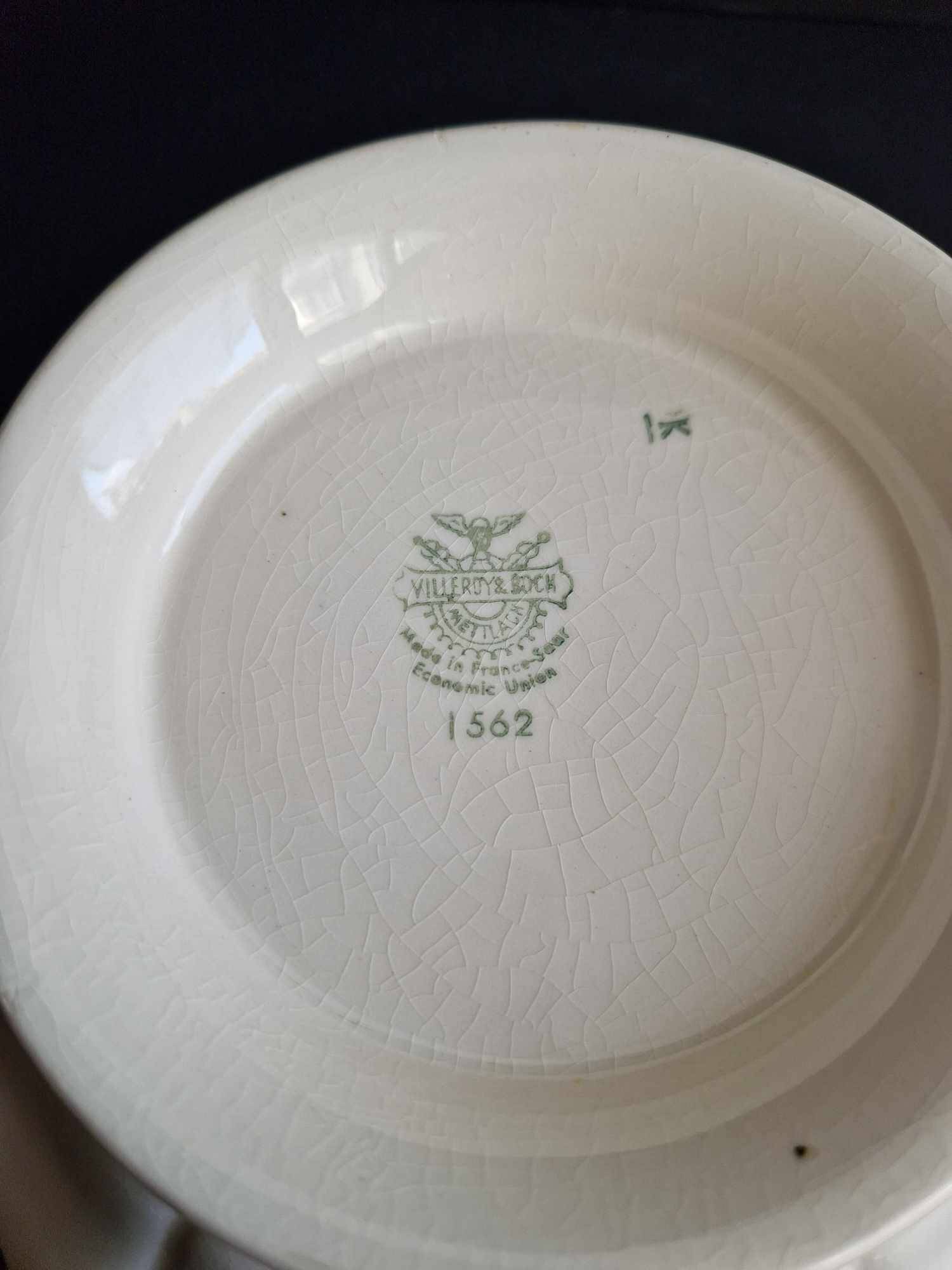 Villeroy and Boch Mettlach earthenware salad bowl/bowl model 1562