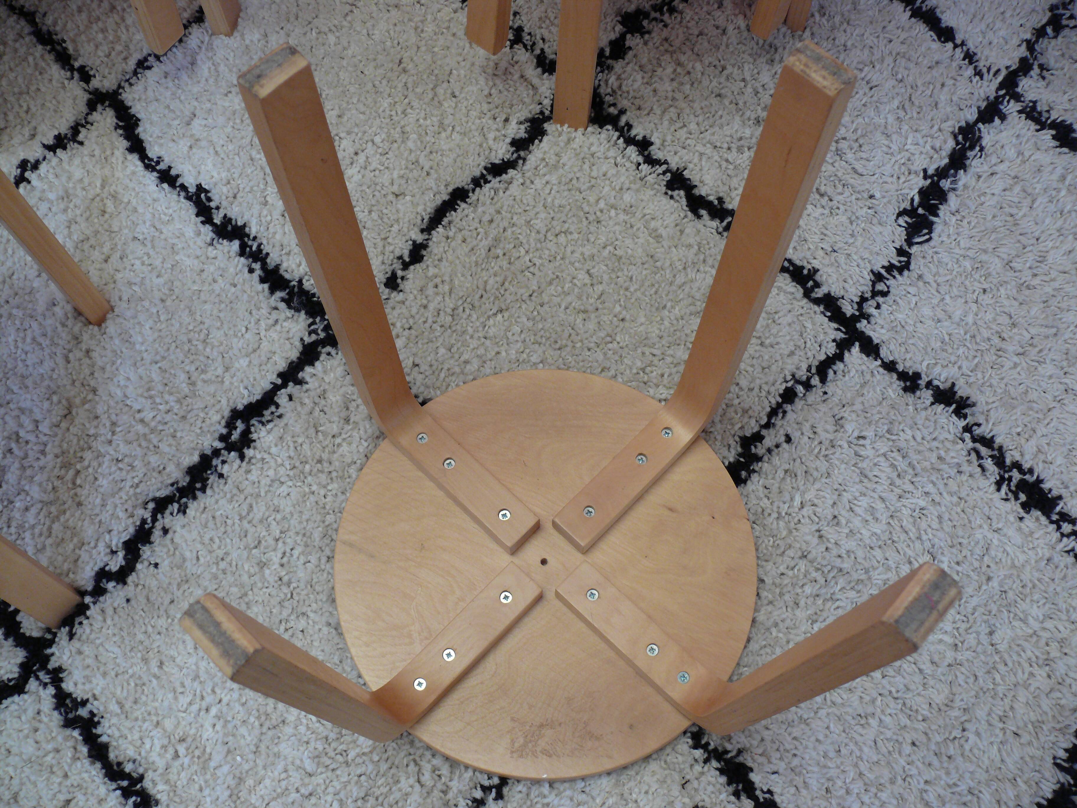 2 "Frosta" stools by Ikea, 1990