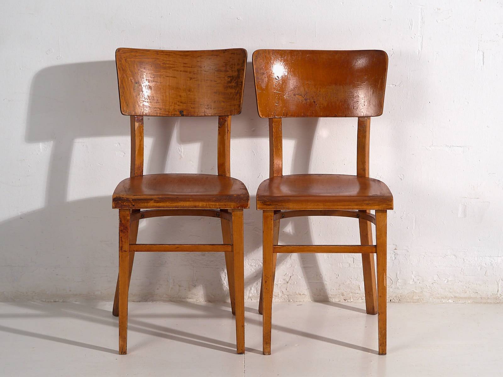 Chaises de salle à manger vintage (c.1950). Ensemble 2 pièces #2