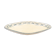 Plat modèle Recamier faience des Salins