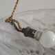 French Art Deco Ceiling Light ROS Degue Frosted Molded Glass Plafonnier
