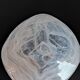 White marbled glass designer cup