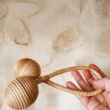 Rattan rattle
