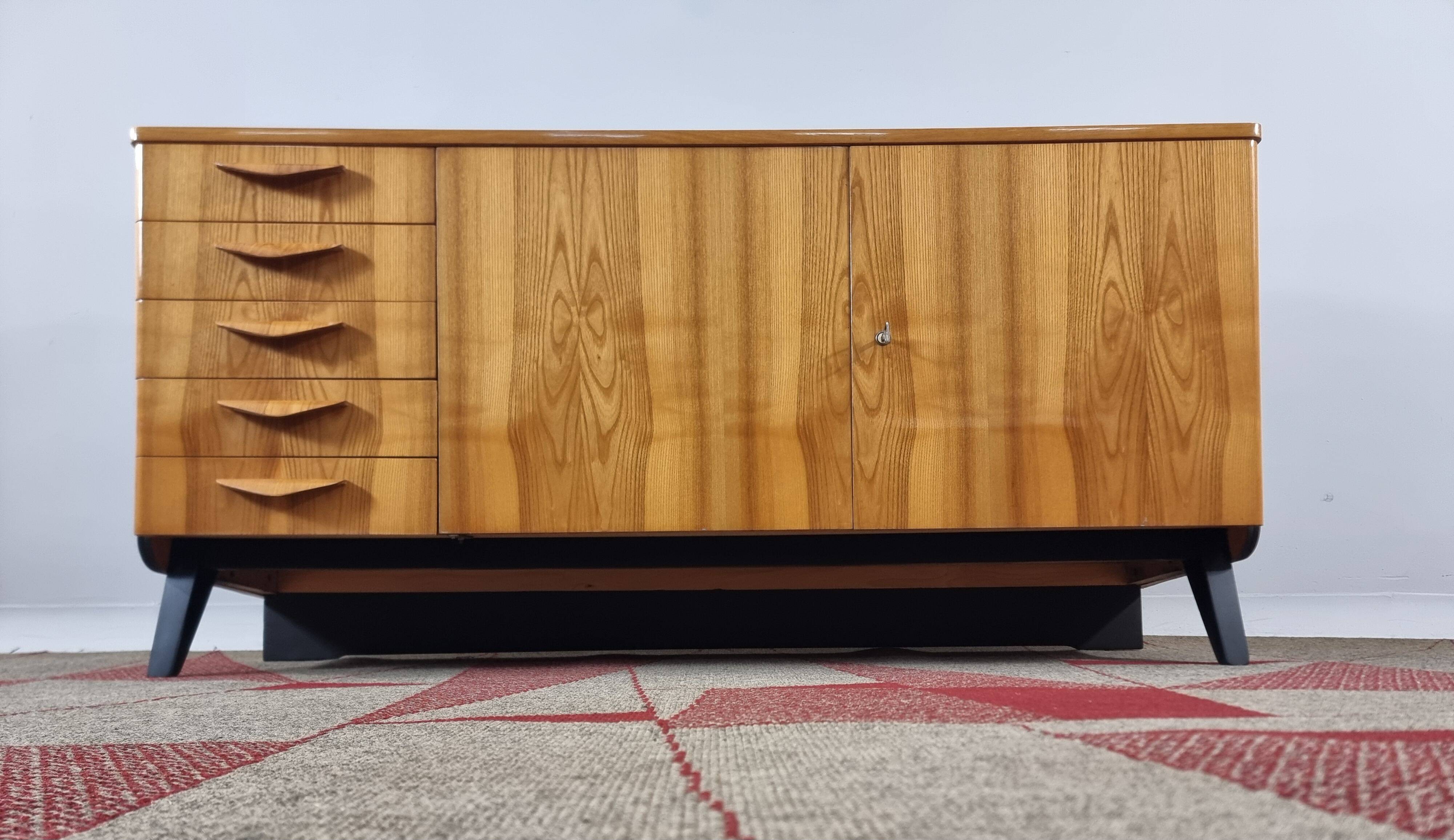 Vintage Brown Cabinet from Tatra, 1970s