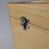 Light wooden box, 60s