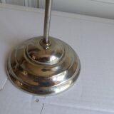 Workshop lamp in brass and nickel iron
