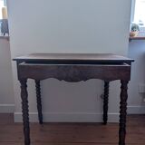 Wooden side desk