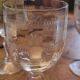 Verres à pied fin XIX ème