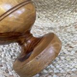 Vase en bois d’olivier