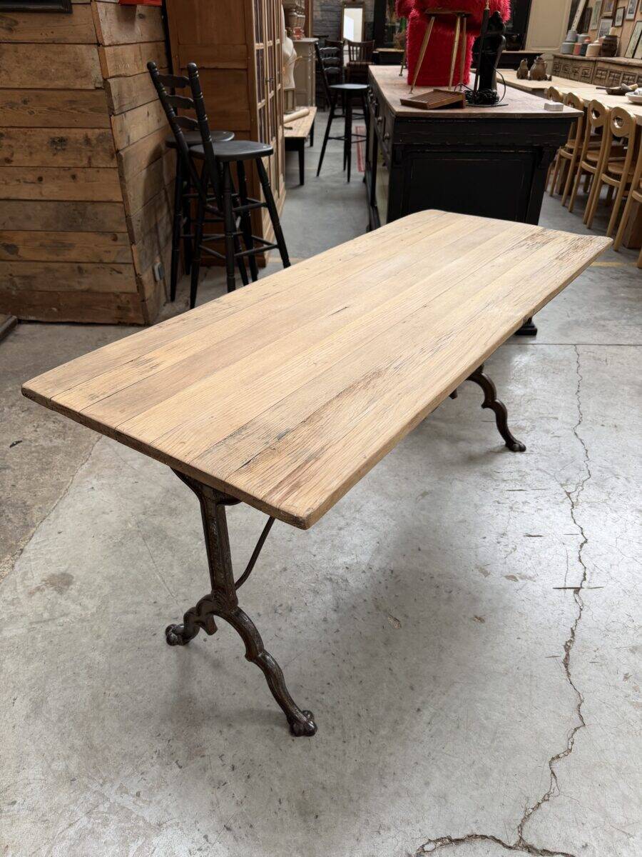 Bistro table from the early 20th century.
