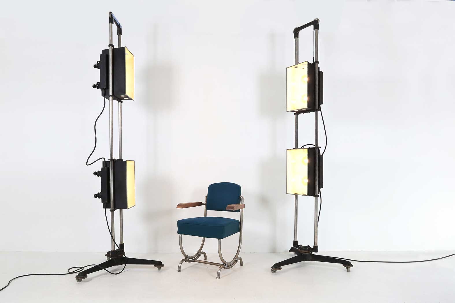 Big industrial theatre lights