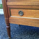 Mahogany secretary Louis XVI style