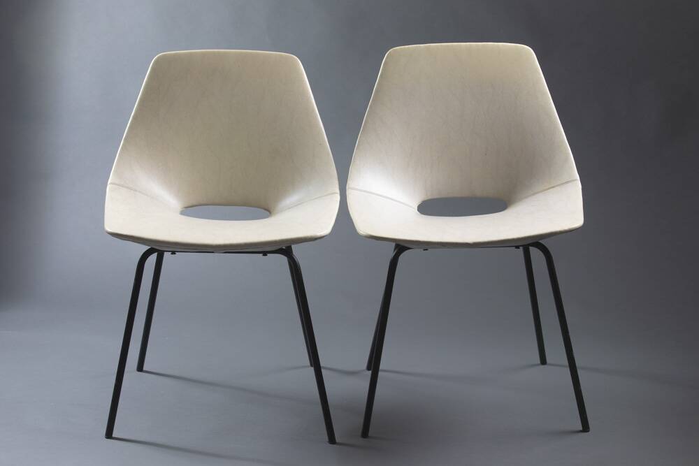 Paire de chaises Amsterdam Pierre Guariche