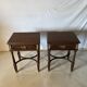 Pair of Louis XVI style bedside tables – gilt bronze details