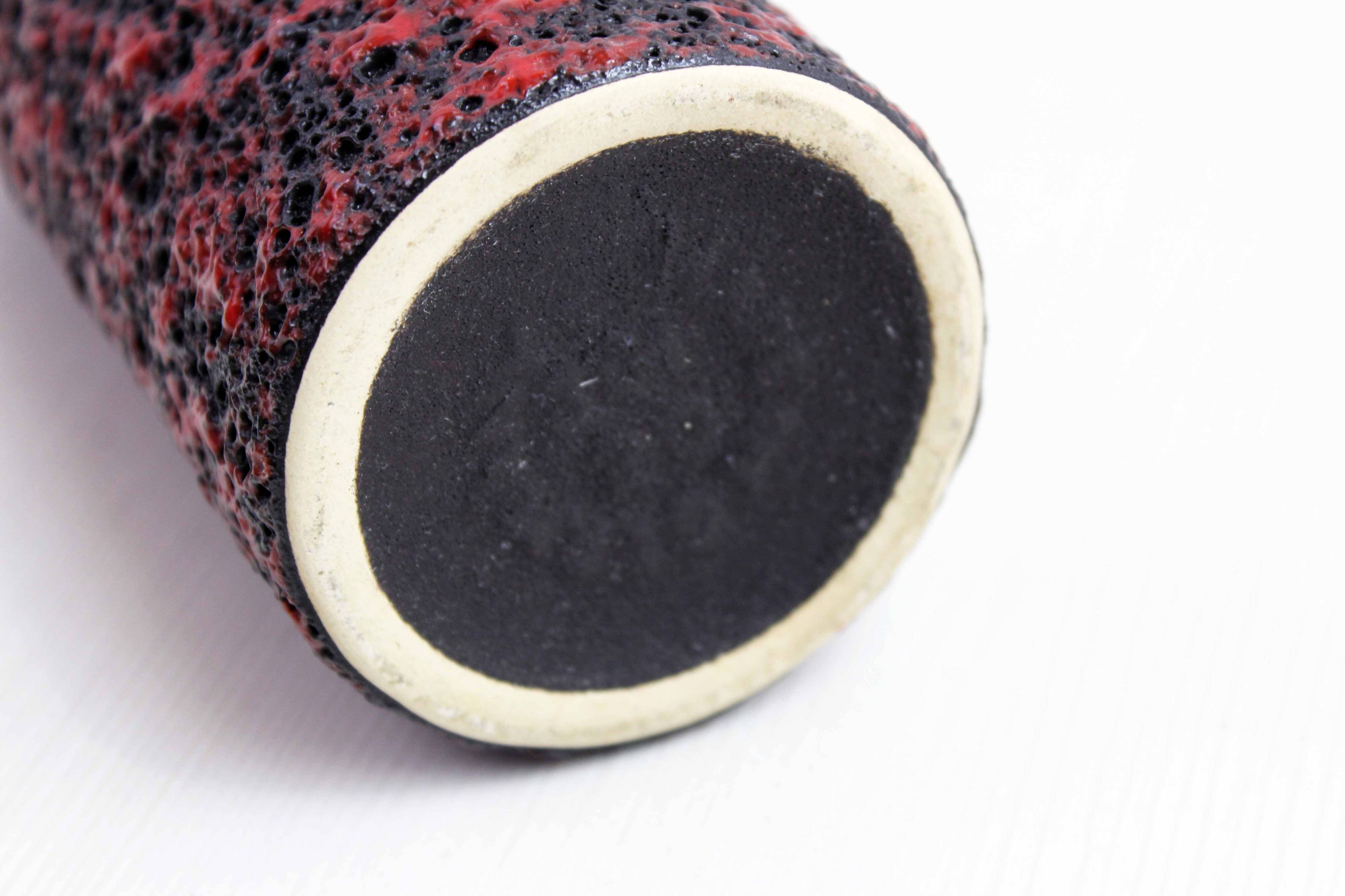Vintage West Germany lava texture vase